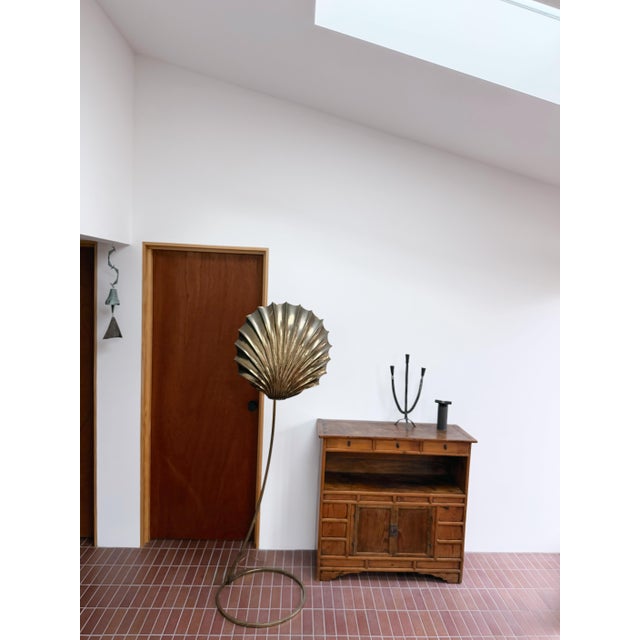 1970s Tommaso Barbi Conchiglia Floor Lamp, Italy For Sale - Image 9 of 18