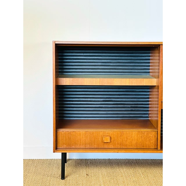 Tall Scandinavian Teak Sideboard, 1960s For Sale - Image 15 of 18