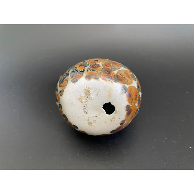 Ceramic Vintage Mexican Folk Art Tonala Pottery Rooster For Sale - Image 7 of 12