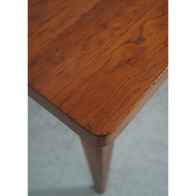 Robert Bergelin Hand Crafted Cherry Farm Table For Sale - Image 4 of 12