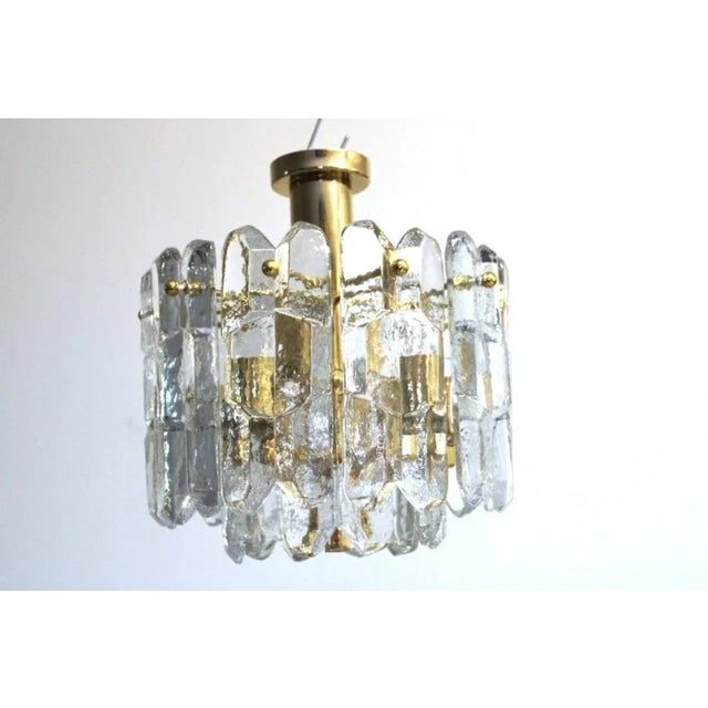 Palazzo Glass Pendant Lamp from Kalmar, 1960s For Sale - Image 12 of 12