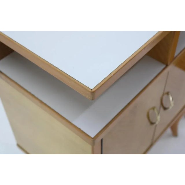 Nightstands in Ash, Italy, 1960s, Set of 2 For Sale - Image 10 of 12