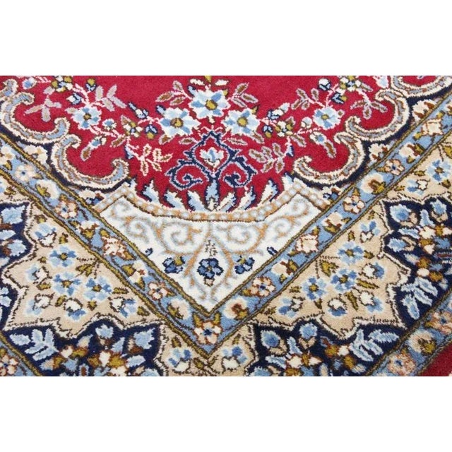 Middle Eastern Rug in Virgin Wool For Sale - Image 6 of 11