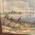 Listed British Artist Bernard Harper Wiles 1883-1966 - Signed Framed Original Watercolor Painting of a Family and a Sailboat on the Water in England For Sale - Image 4 of 12