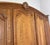 Wood Vintage Louis XVI French Oak Five Door Carved Armoire For Sale - Image 7 of 14