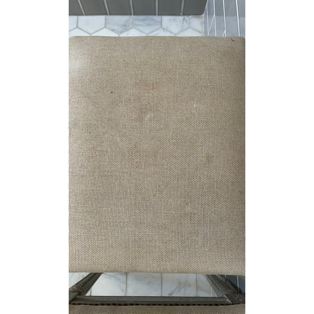 Late 20th Century Louis Style Upholstered Benches, 2 Pieces For Sale - Image 11 of 15