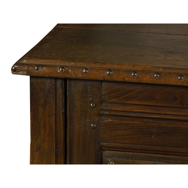 17th-C. French Inlaid Coffer For Sale - Image 9 of 10