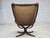 Set of Norwegian Falcon Lounge Chair and Ottoman by Sigurd Ressel, 1970s For Sale - Image 10 of 18