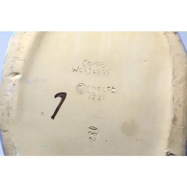 Ceramic Ceramic Majolica Monkey Pitcher For Sale - Image 7 of 10