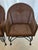Pair of Wicker Lloyd Flanders Chairs With Black Metal Frames For Sale - Image 10 of 11