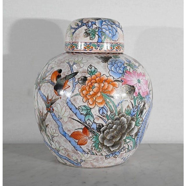 Antique Chinese Lid Pot, 1890s For Sale - Image 6 of 18
