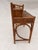 Wood 70's Vintage Hollywood Recency Style Palm Beach Bamboo & Rattan Desk For Sale - Image 7 of 11