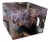 Andrianna Shamaris Cracked Resin and Teak Wood Coffee Table For Sale