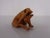 Animal Skin Handmade Leather Frog from Deru Wiesbaden, Germany, 1960s For Sale - Image 7 of 17