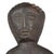 An exquisite Nupe Female Seated Figure Carving. This piece stands 24 inches in height on a custom display base and is...