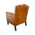 Antique French Moustache Cognac Leather Club Chair, 1920s For Sale - Image 4 of 13
