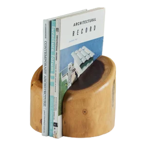 Don Shoemaker for Señal Bookends in Solid Cocobolo