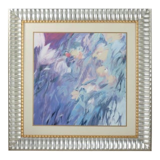 Huge Vintage 20 C. Impressionist Still Life. 42 X 42 For Sale