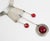 Modernist Space Age Stainless Steel and Red Glass Cabochon Choker Necklace For Sale In Atlanta - Image 6 of 8