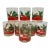 Vintage Libbey Glass “Holly and Berry” Christmas Holiday Double Old Fashioneds - A Set of 8 For Sale