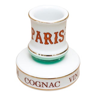 Parisian Cafe French Ceramic Match Striker For Sale