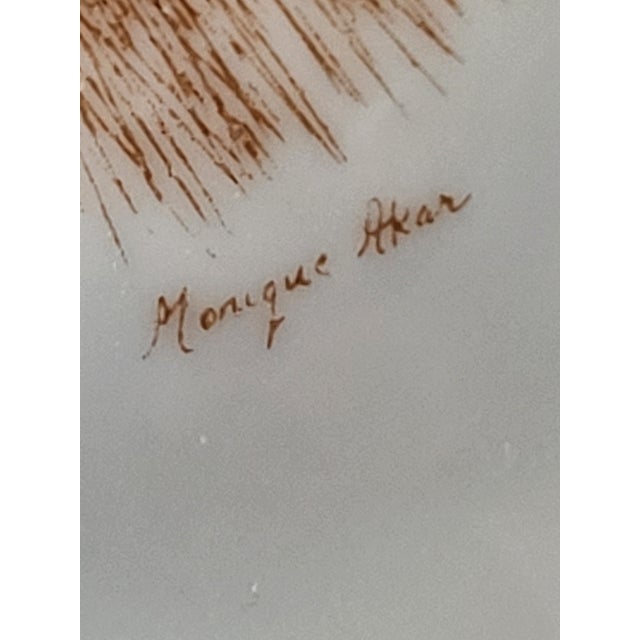 Early 1900s Monique Akar Dogonit Akita Dog Trinket Box For Sale In San Francisco - Image 6 of 10