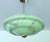 Gold Art Deco Pendant Light in Amber Marble Glass, 1930s For Sale - Image 8 of 18