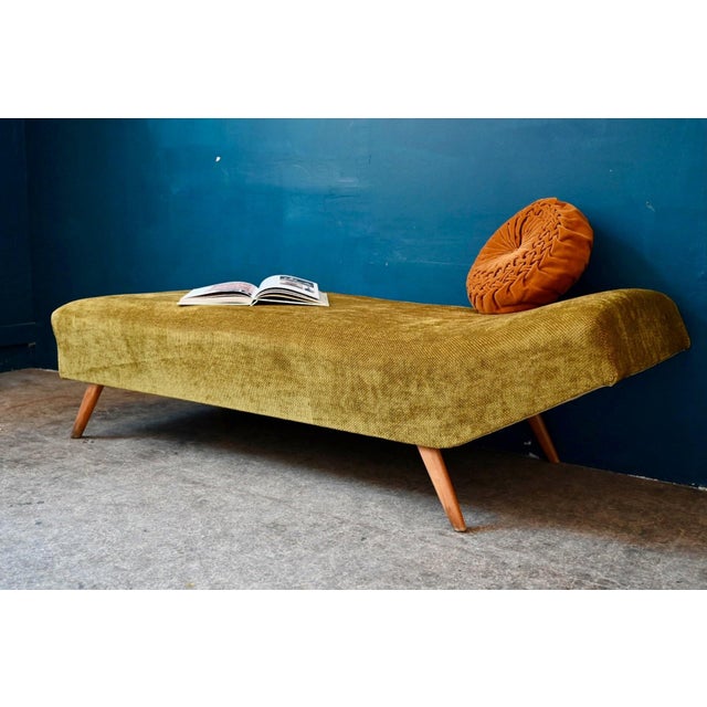 Soft and elegant, this daybed with its gentle lines perfectly captures the spirit of the 1950s, when design graced...