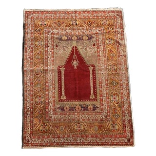 Classic Smyrna Rug, Türkiye, 1950s For Sale