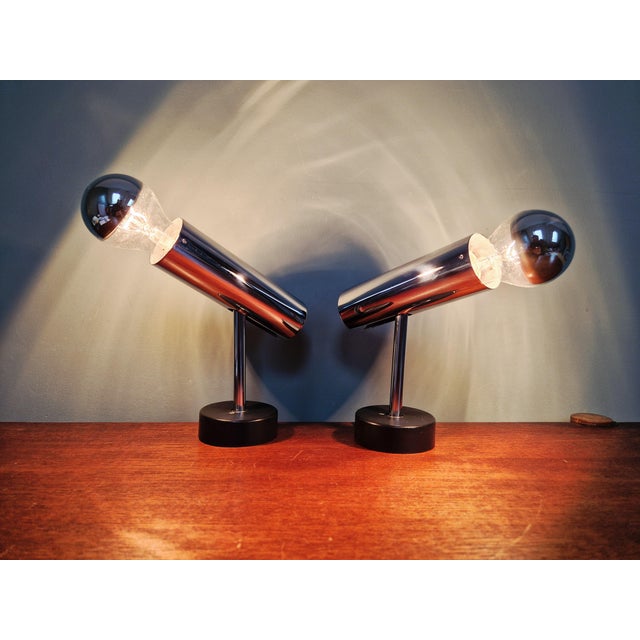 Tubular Chromed Metal Articulated Wall Lights by Staff Leuchten, Germany, 1970, Set of 2 For Sale - Image 17 of 18
