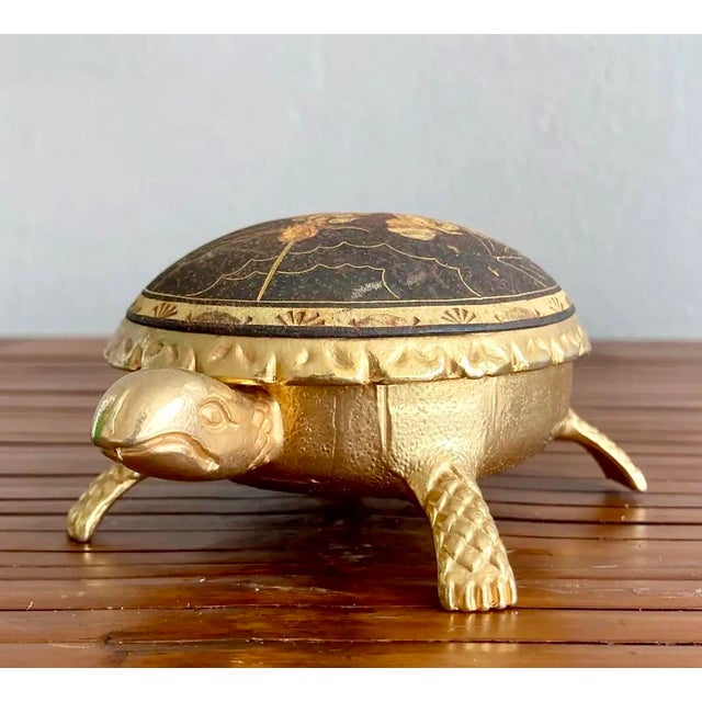 Spanish Vintage Spanish Don Quixote Turtle Bell For Sale - Image 3 of 7