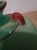 Traditional 1980s Signed Franco Moretti Salvo Hand Blown Vase Emerald Green For Sale - Image 3 of 7