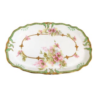 1890 Blakeman and Henderson Limoges Vanity Tray For Sale