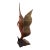 Vintage Hand Carved Sailfish Sculpture For Sale