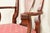 Henkel Harris Queen Anne Solid Cherry Wood Dining Chairs, Set of Six For Sale - Image 9 of 14