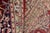 Textile Shabby Chic Isphan Pak-Persian Red/Blue Wool&Silk Rug - 10'0'' X 13'9'' For Sale - Image 7 of 8