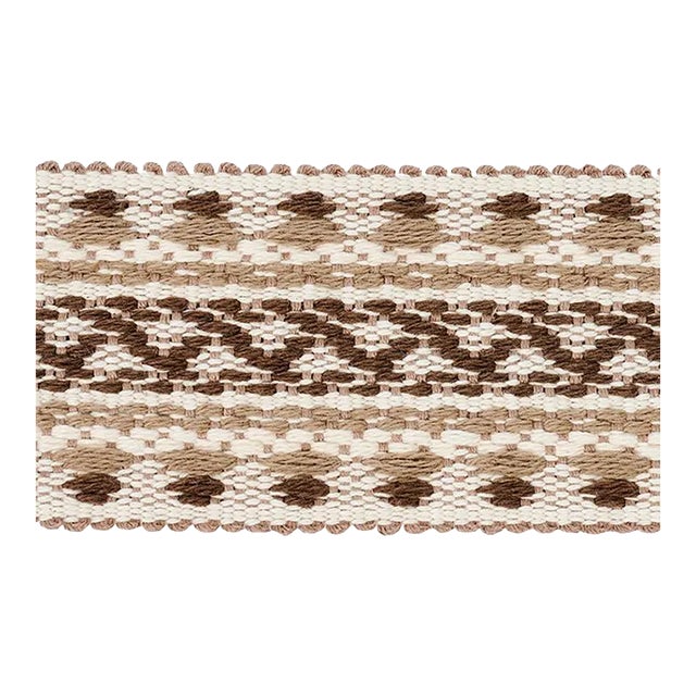Sample - Schumacher Loveland Trim in Brown For Sale