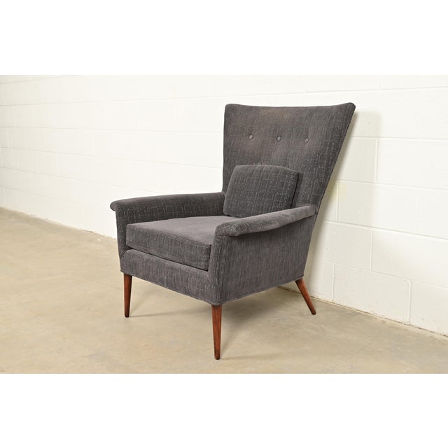 Mid-Century Modern Paul McCobb Planner Group Mid-Century Modern Upholstered Lounge Chair, 1950s For Sale - Image 3 of 13