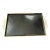 Vintage Mid Century Kyes Moire Glaze Brass and Enamel Tray, Black, 1960s For Sale