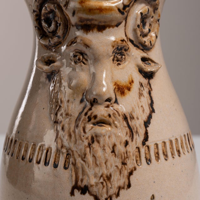 Traditional 1960s Germany Antique White Ceramic Jar For Sale - Image 3 of 15