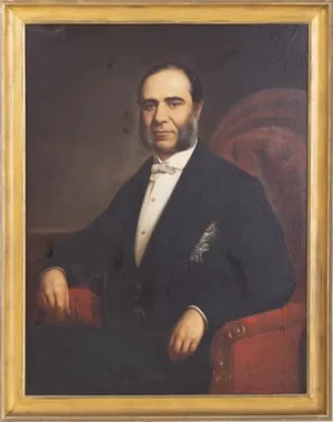José Alberto Nunes, Portrait of a Lord, Oil on Canvas