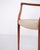 Model 65 Armchair in Rosewood with Light Elegance Leather by N.O. Møller for J.L. Møllers, 1960s, Set of 4 For Sale - Image 13 of 14