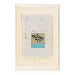 "No. 2710" Miniature Collage Currency by Michael Pauker