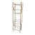 Faux Bamboo Gilt Metal Etagere For Sale - Image 10 of 10