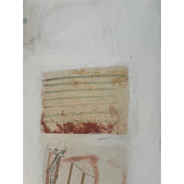 It Was a Hurricane and Then It Wasn't, Painting, Collage on Wood For Sale - Image 12 of 17