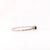 Metal Ruby & Diamond Ring in 14k White Gold, Oval 5×4mm – Dainty East West Ring, Size 6.75 For Sale - Image 7 of 10