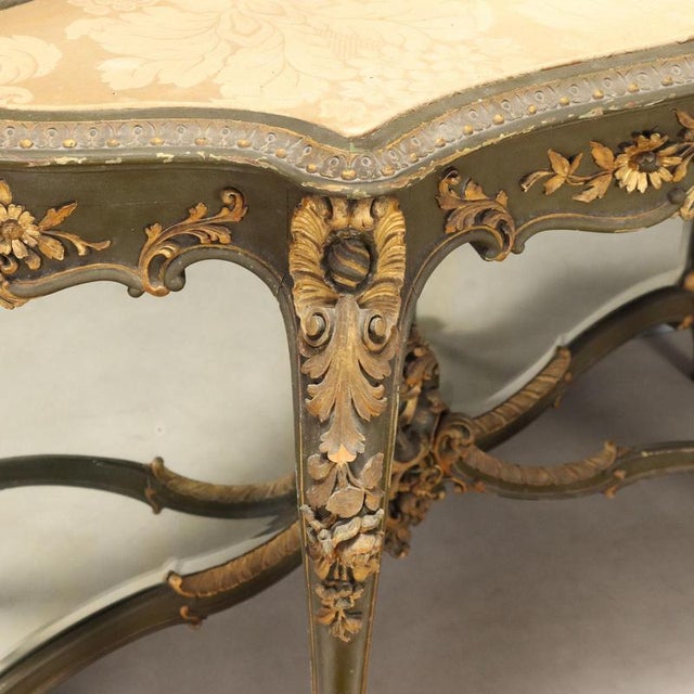 Late 19th Century Barocchetto Style Console with Mirror For Sale - Image 5 of 13