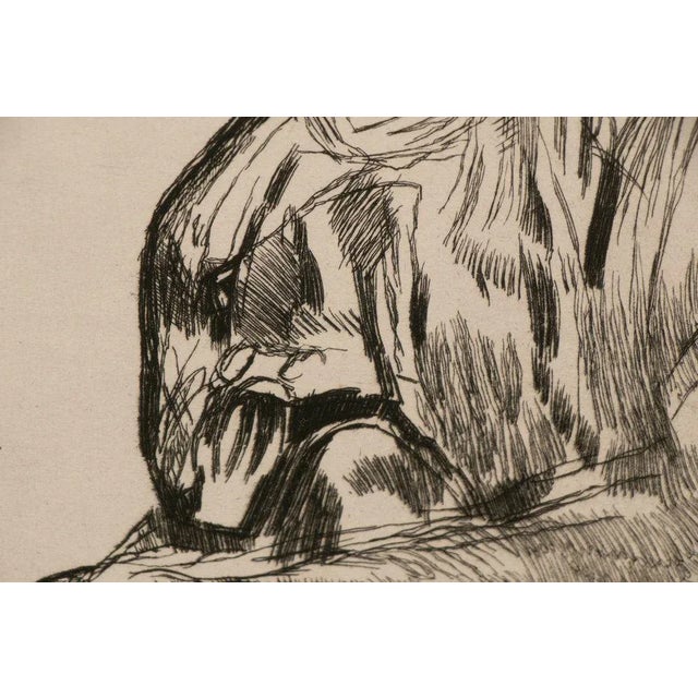 Art Deco Tiger Lithograph by Paul Jouve, 1920s For Sale - Image 6 of 8