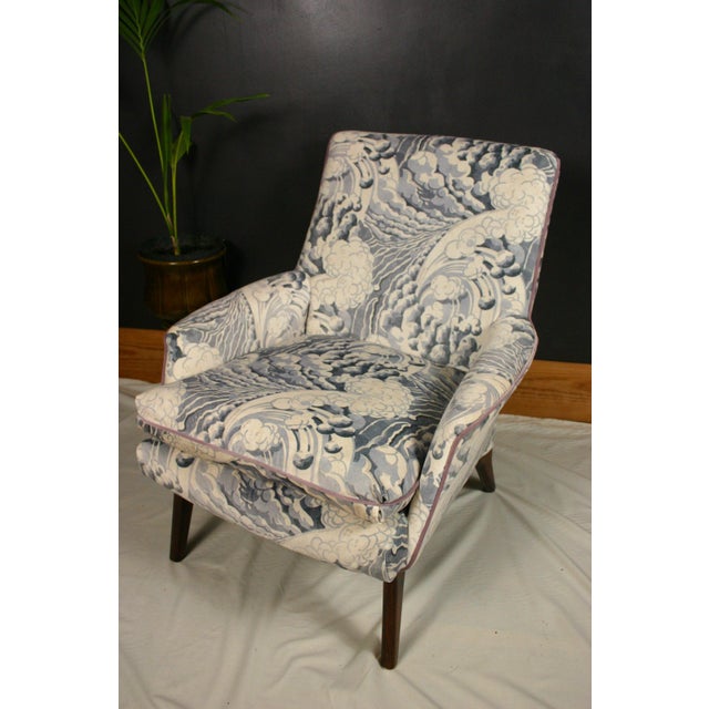 Parker Knoll Vintage PK934 Lounge Chair in Designer Fabric from Parker Knoll, 1950s For Sale - Image 4 of 18