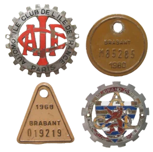 Paris & European Vehicle Badges, S/4